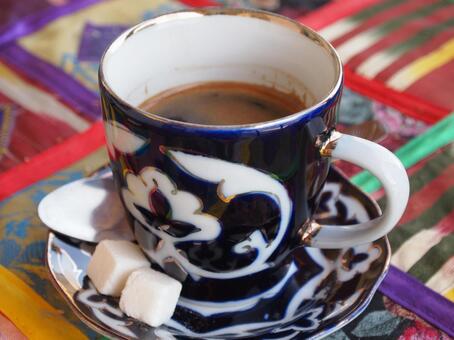 ウズベキスタンコーヒー コーヒー,ウズベキスタン,ウズベキスタンコーヒーの写真素材