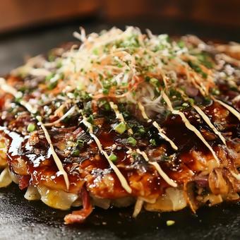 お好み焼き お好み焼きの写真