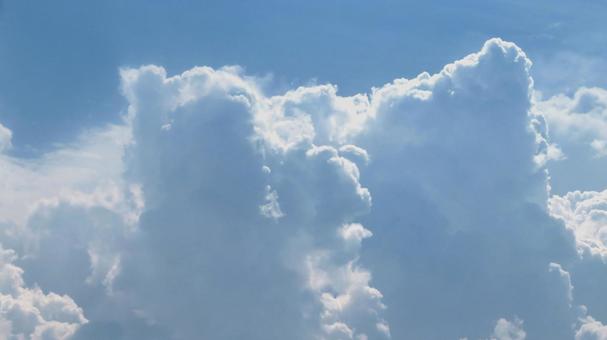 Photo, cloud, cumulus, white clouds, 