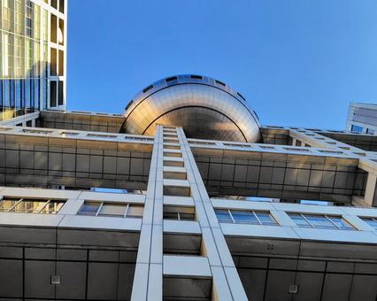 お台場フジテレビ お台場フジテレビ フジテレビ,球体,お台場の写真素材