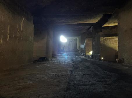 大谷資料館 大谷,大谷石,石の写真素材