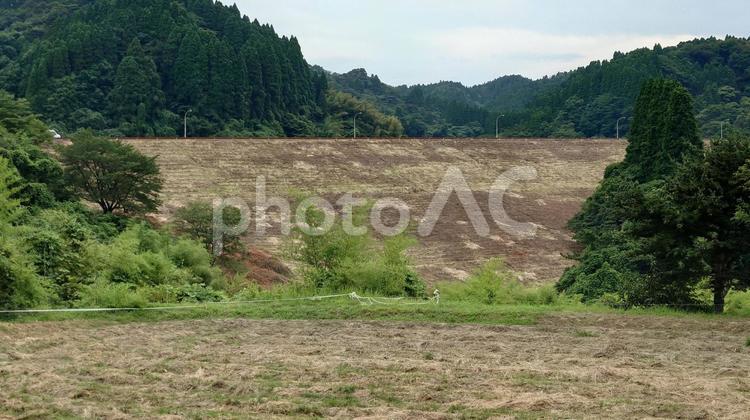 荒木根ダム ダム,ダム巡り,千葉県の写真素材
