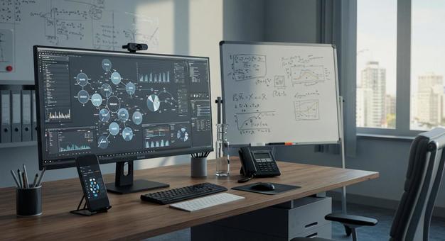 AIデータサイエンスのワークステーション AIデータサイエンスのワークステーションの写真