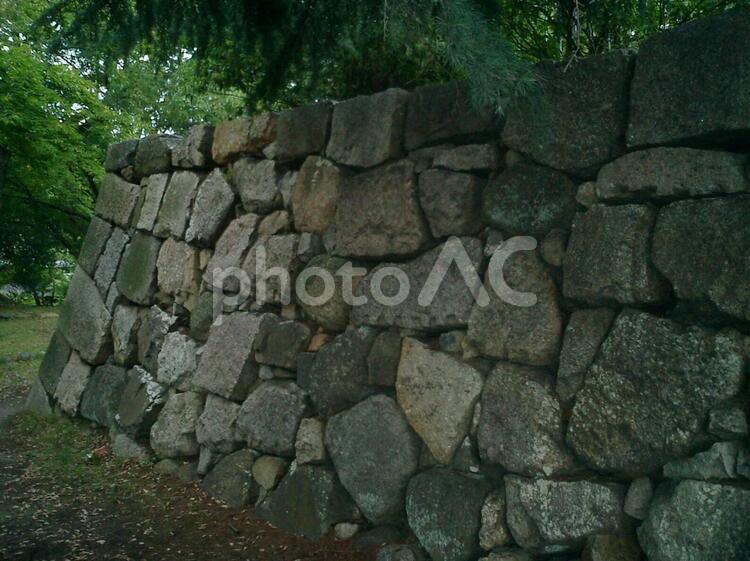淀城の天守台 淀城,淀城の天守台,淀城天守台の写真素材