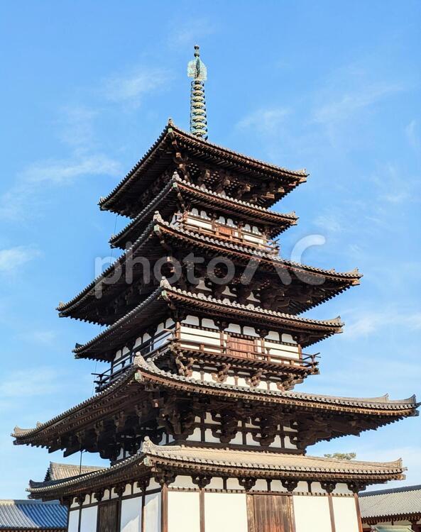 薬師寺 東塔 - No: 34693920｜写真素材なら「写真AC」無料（フリー）ダウンロードOK