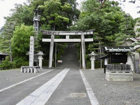 二本松神社門前 二本松神社門前 二本松神社,二本松市,神社の写真素材