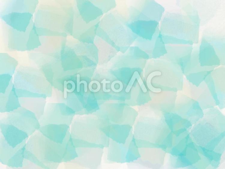 背景素材・ブルーとグリーンのブロック模様 背景素材,背景,バックグラウンドの写真素材