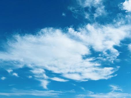 空 空,青い空,青いの写真素材