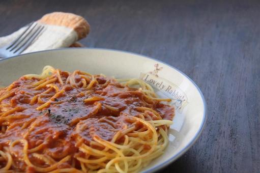 パスタ スパゲッティ パスタ スパゲッティ パスタ,スパゲッティ,ミートソースの写真素材
