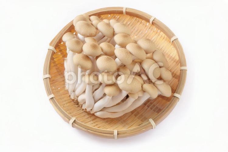 ぶなしめじ（カゴ入り） ぶなしめじ,しめじ,しめじ茸の写真素材