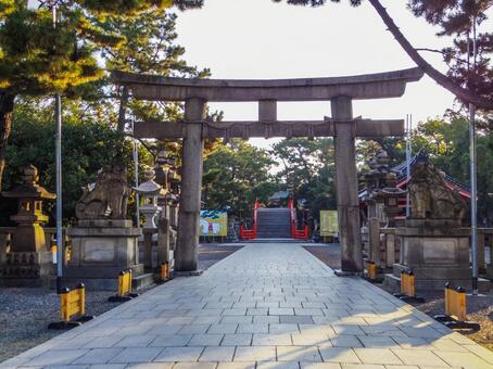【大阪府】大阪市・住吉大社 住吉大社,寺社仏閣,神社の写真素材