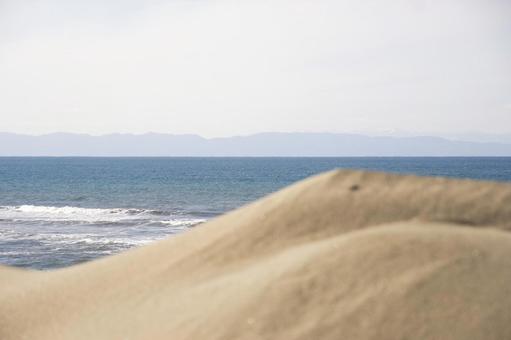 海と砂浜と離島 海と砂浜と離島の写真