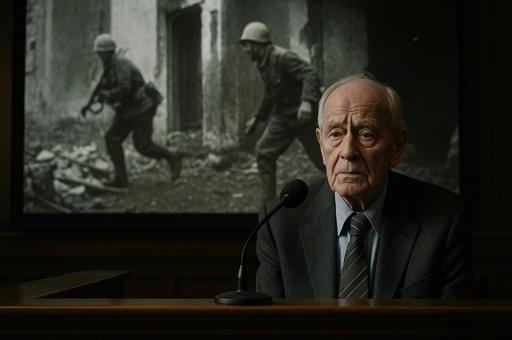 戦場証言の人物写真の写真