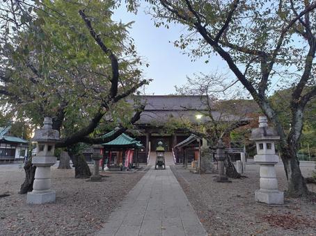 千葉県-法華経寺-祖師堂 法華経寺,寺,正中山の写真素材