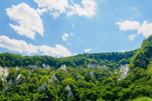 夏の白岩⑵ 夏の白岩⑵の写真