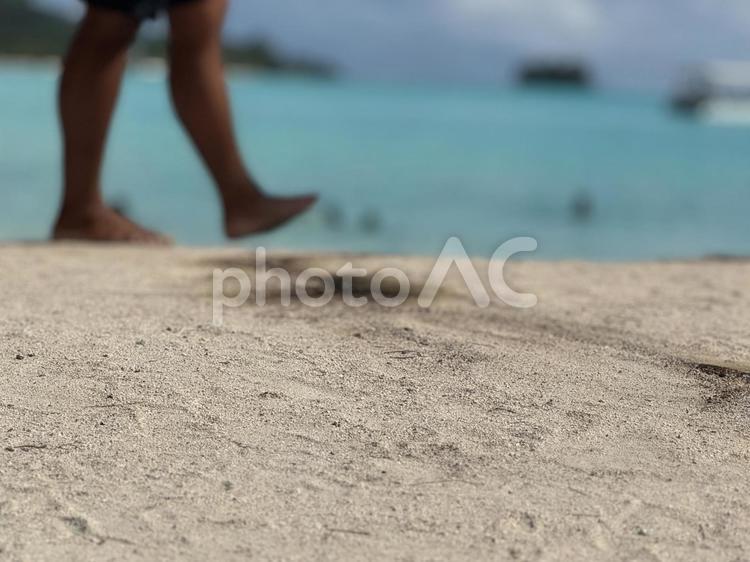 南国の風景 海,波,ビーチの写真素材