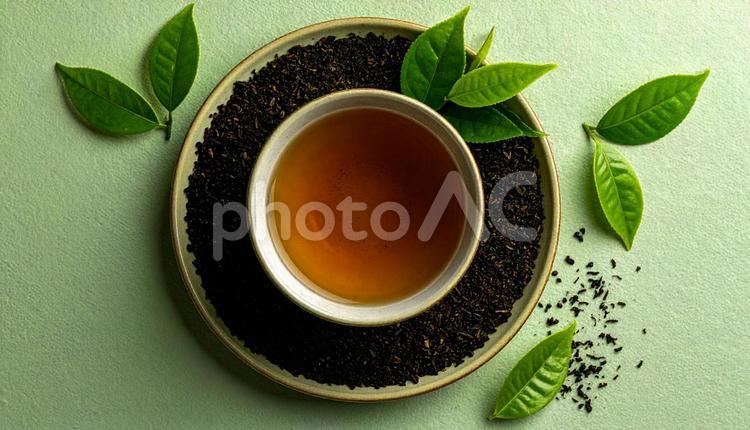 ほうじ茶 ほうじ茶,お茶,番茶の写真素材