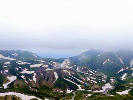 登山の写真