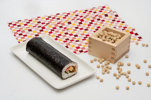 節分と豆まきのイメージ3 節分,豆まき,冬の写真素材