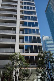 都会のビルディング ビル,ビルディング,近代建築の写真素材