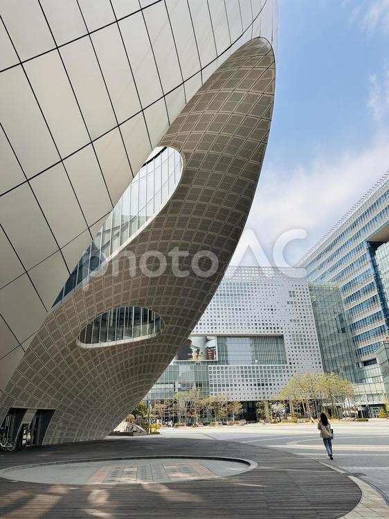 デジタルメディアシティ ソウル,韓国,デジタルメディアシティの写真素材