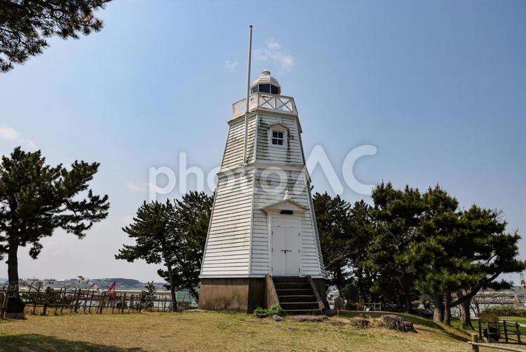 日和山公園　六角灯台 日和山公園,六角灯台,日和山の写真素材