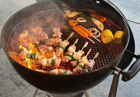 バーベキュー バーベキューの写真