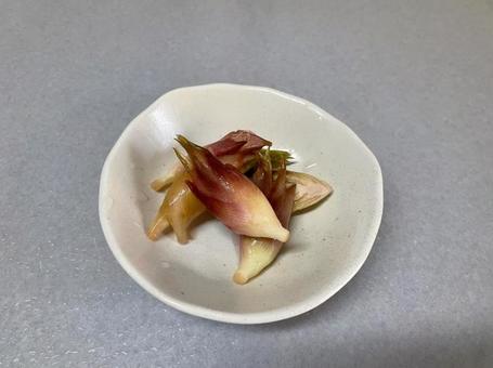 みょうがの甘酢漬け 茗荷 みょうが みょうがの甘酢漬け 茗荷 みょうがの写真