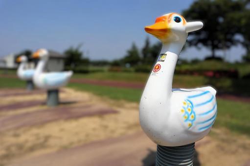 公園の遊具 公園の遊具の写真