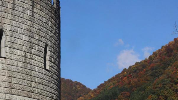 黒部峡谷に秋を訪ねて 秋,風景,自然の写真素材