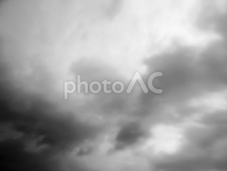 どんよりとした曇り空 曇り,どんより,雲の写真素材