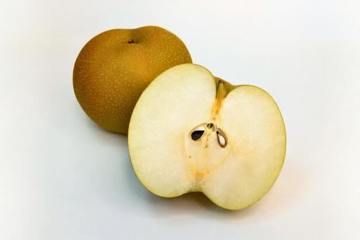 【ふるさと納税】梨・なし|断面 【ふるさと納税】梨・なし|断面 食べ物,食品,果物の写真素材