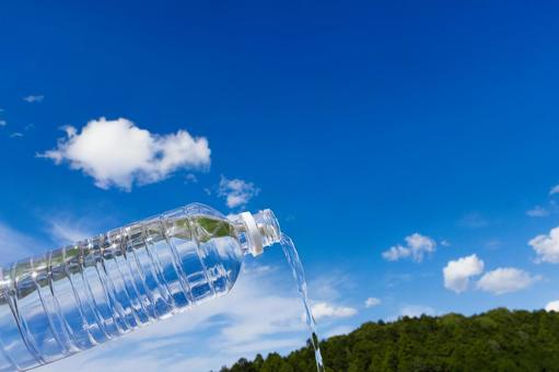 水　水分補給　7 水,水分補給,ペットボトルの写真素材
