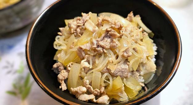 豚丼 豚丼の写真
