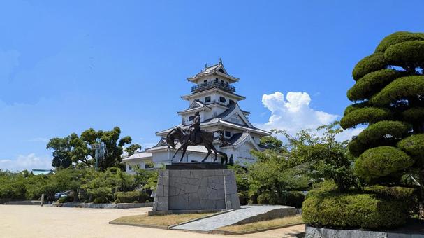 今治城-87 愛媛県,今治市,今治城の写真素材