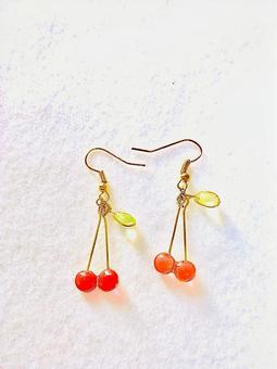 ピアス ピアス,手作り,ハンドメイドの写真素材