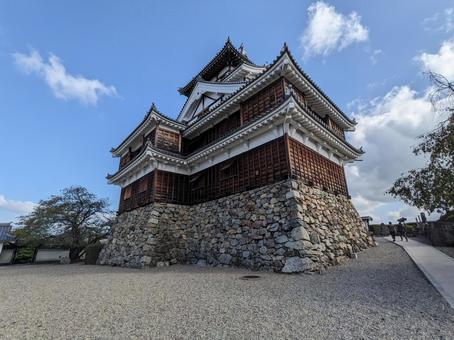 福知山城 福知山城,城,明智光秀の写真素材