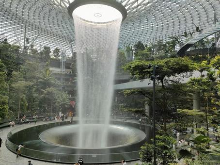 チャンギ空港 チャンギ空港 チャンギ空港,空港,豪華の写真素材