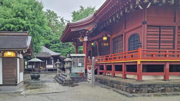 坂東33観音 05番 勝福寺 雨天の堂宇 坂東33観音 05番 勝福寺 雨天の堂宇の写真