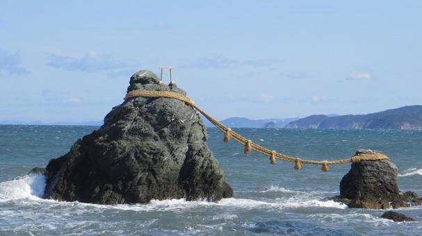 二見興玉神社 夫婦岩 二見興玉神社 夫婦岩の写真