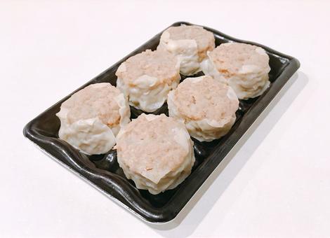 焼売 大粒中華焼売,焼売,中華焼売の写真素材