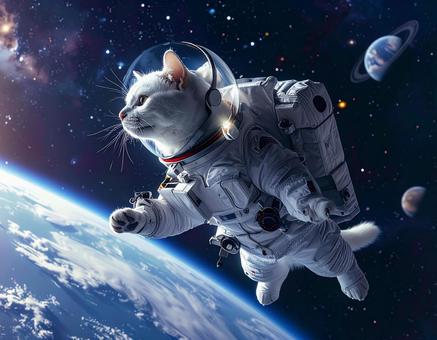 宇宙猫 宇宙猫の写真