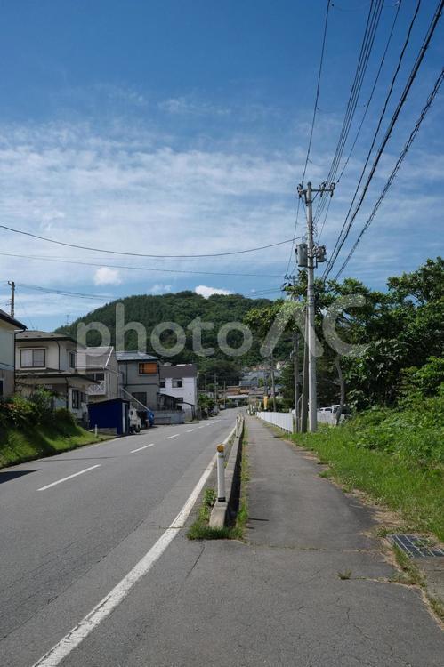 田舎の街並み 風景,木,休憩の写真素材