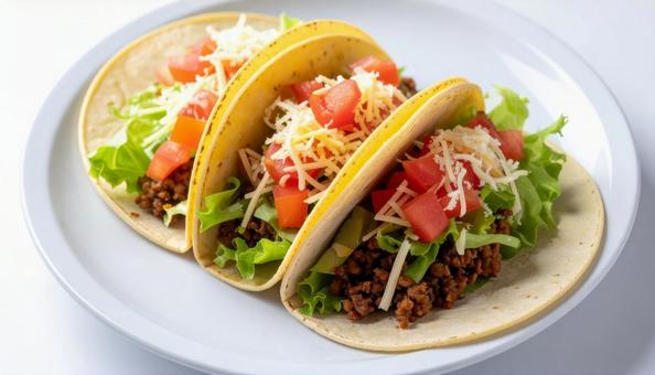 トルティーヤタコスの写真
