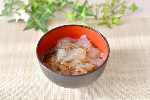 葛きり 葛きり 葛きり,和菓子,黒蜜の写真素材