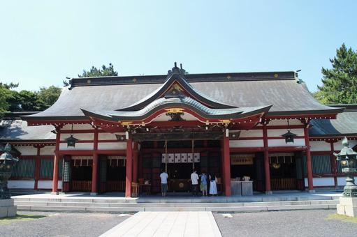 気比神宮 巫女,歴史,神宮の写真素材