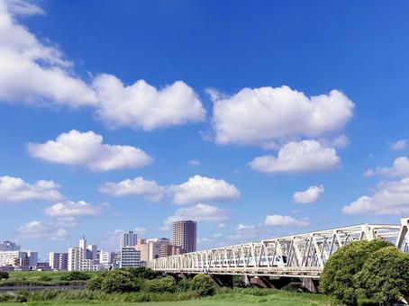 夏空 夏空の写真