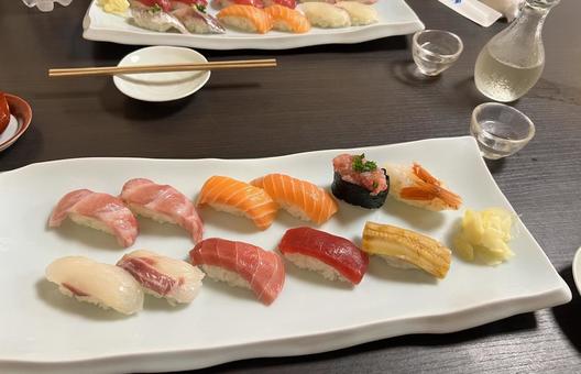 寿司 寿司,日本食,マグロの写真素材