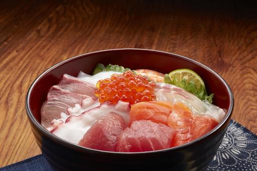 海鮮丼 海鮮丼 海鮮丼,海鮮,丼の写真素材