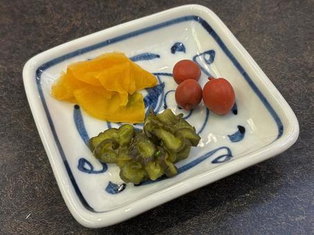 漬け物 漬け物 食べ物,漬け物,和食の写真素材